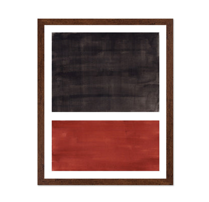 Brown Red Panels