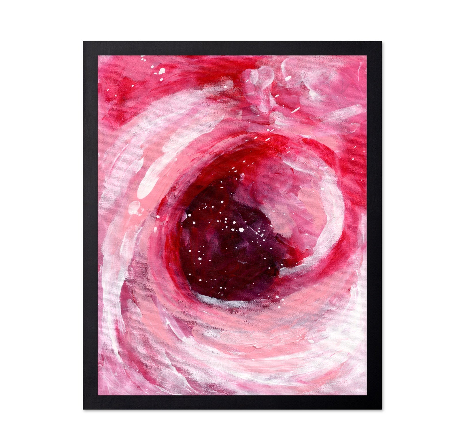 Pink Swirl Heart