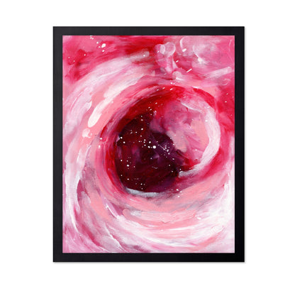 Pink Swirl Heart