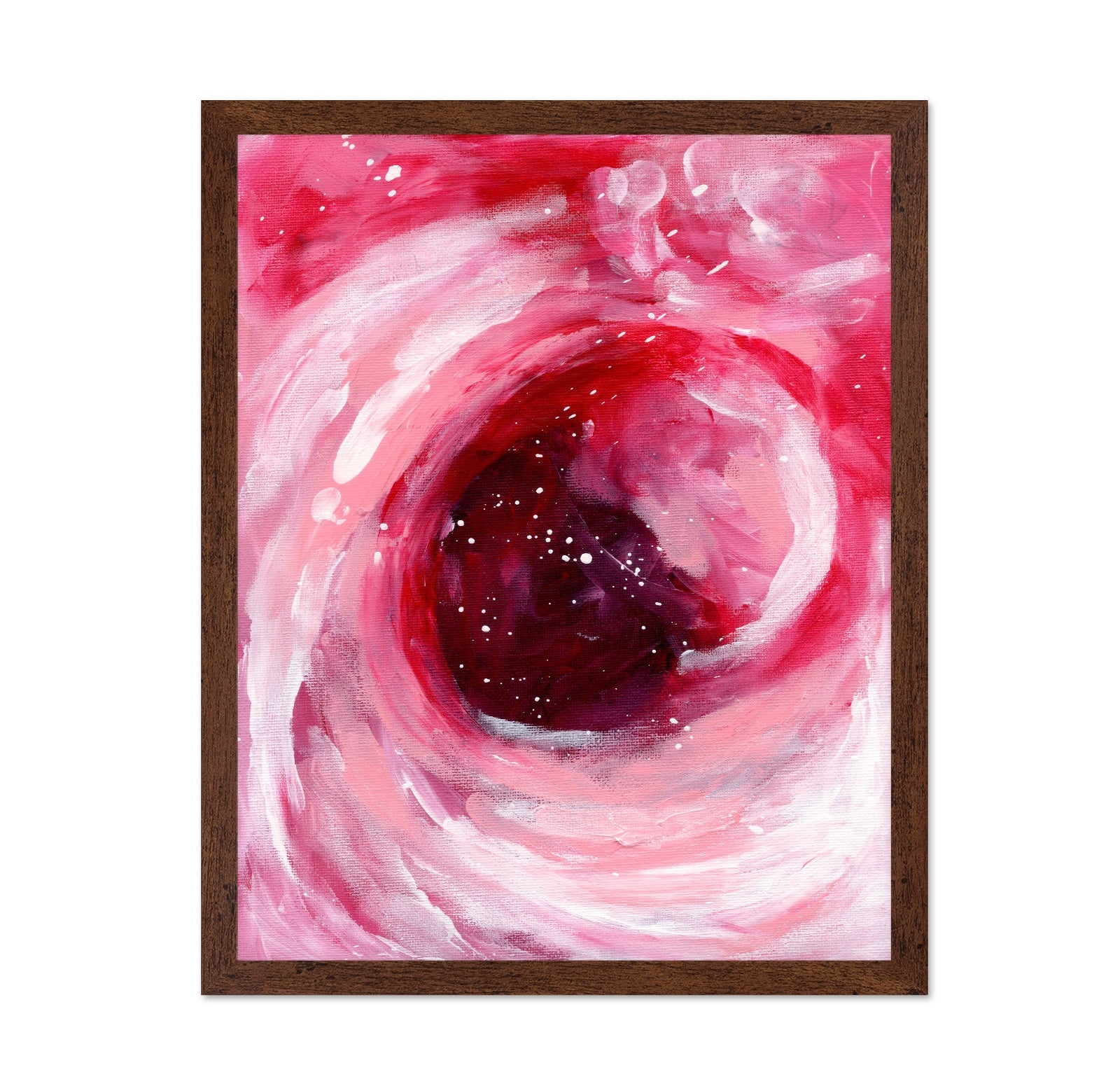 Pink Swirl Heart