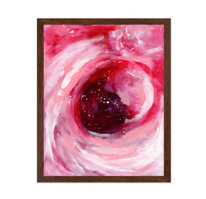 Pink Swirl Heart
