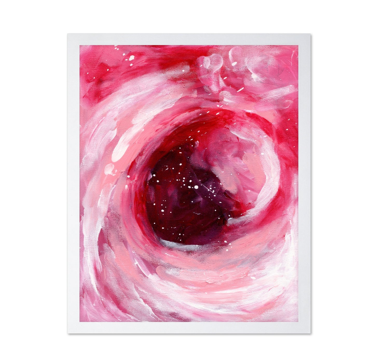 Pink Swirl Heart