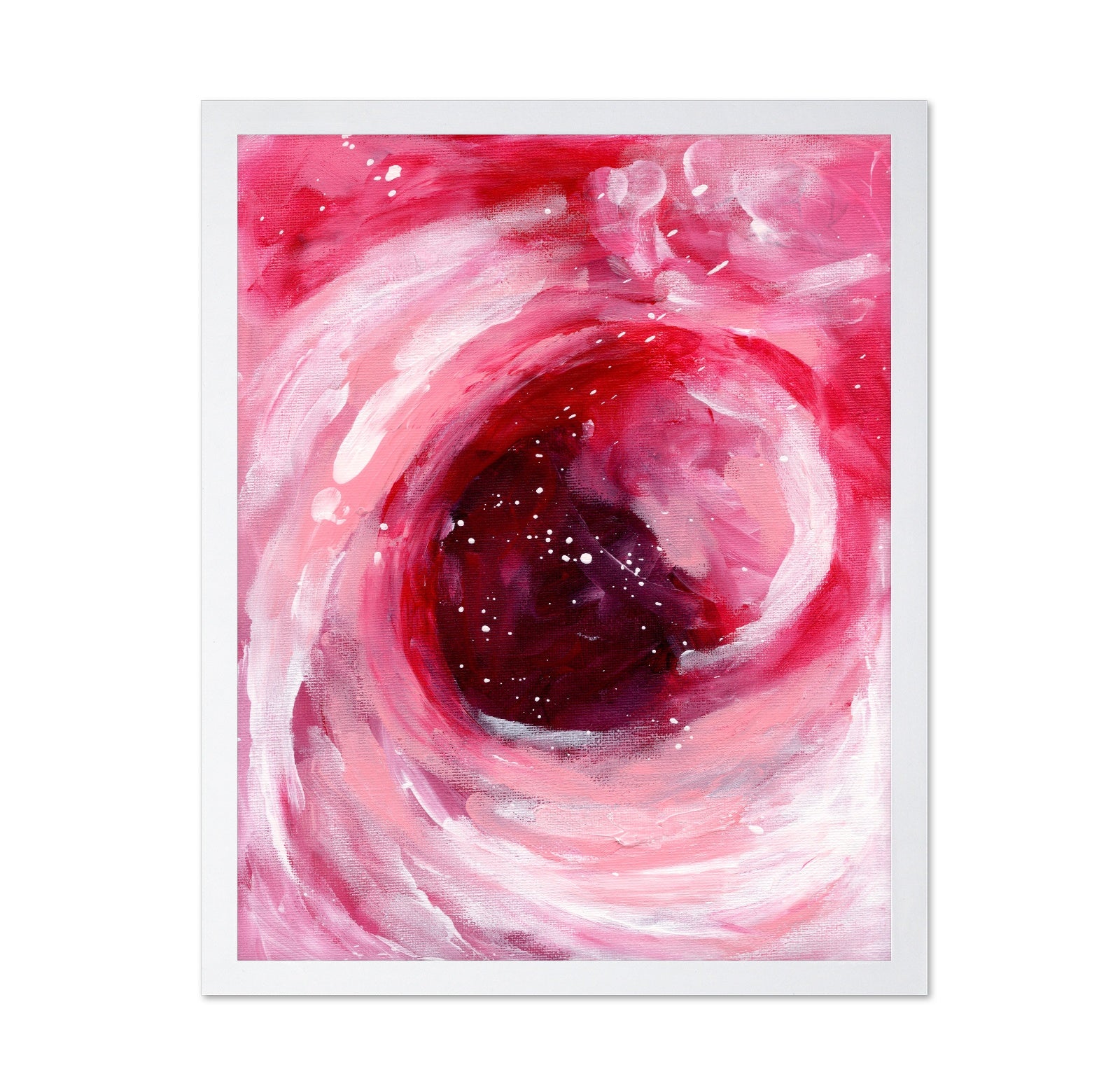 Pink Swirl Heart
