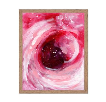 Pink Swirl Heart