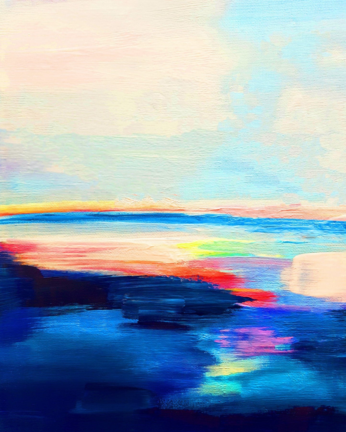 Colorful Sunset Seascape