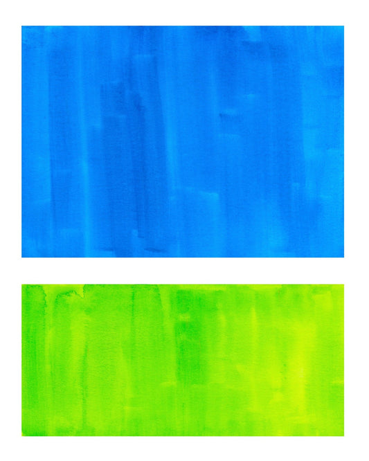 Blue Green Gradient Panels