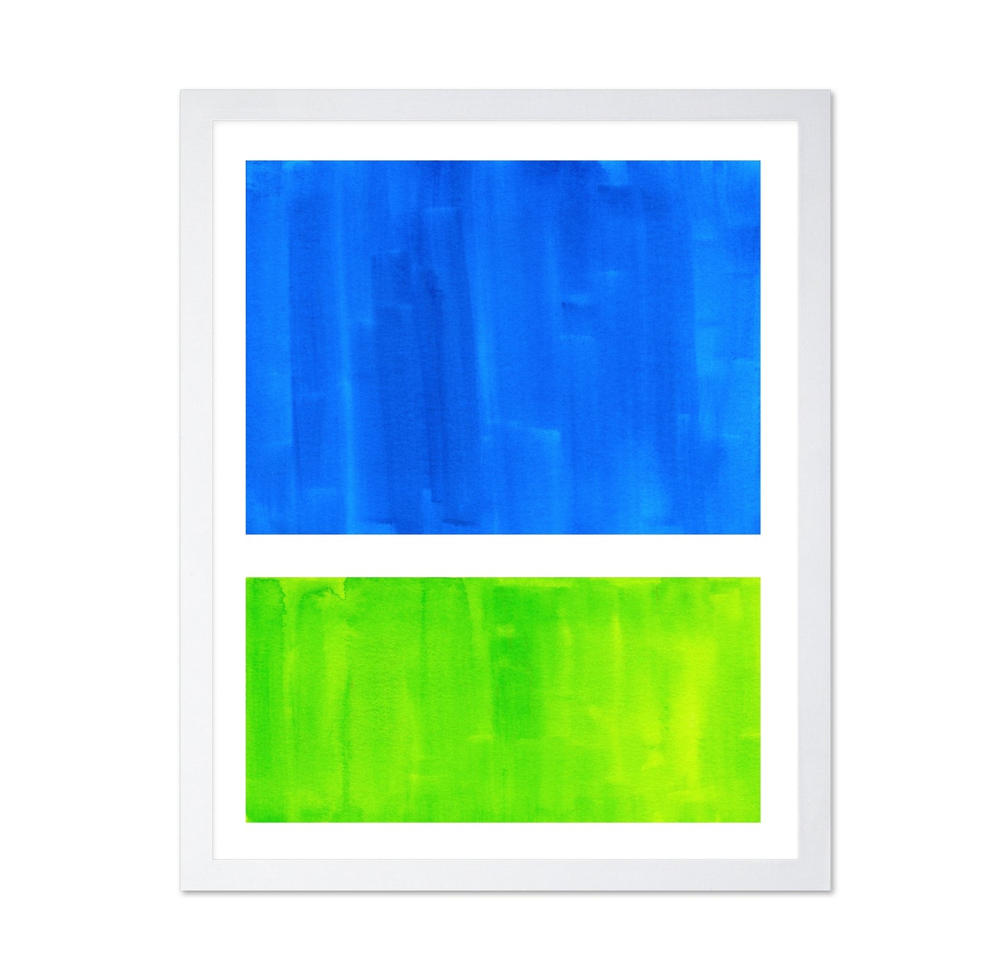 Blue Green Gradient Panels