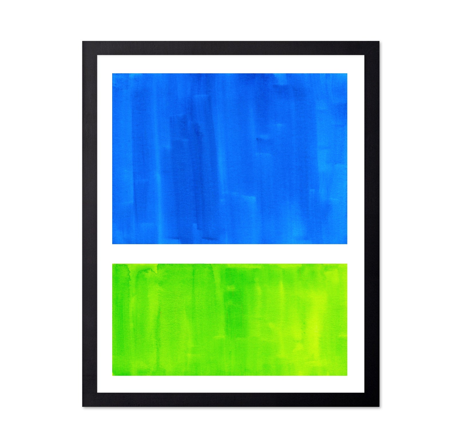 Blue Green Gradient Panels