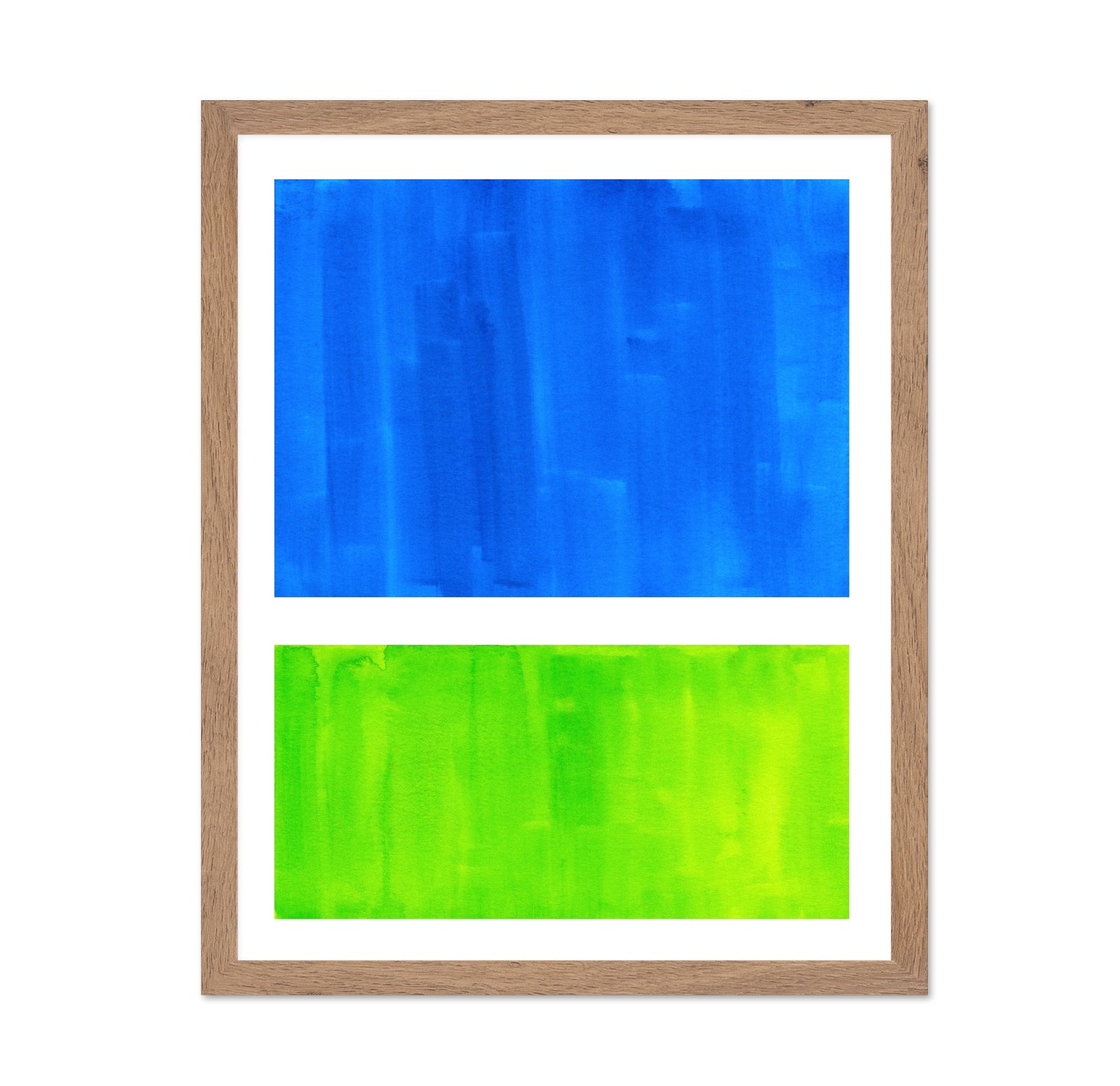 Blue Green Gradient Panels