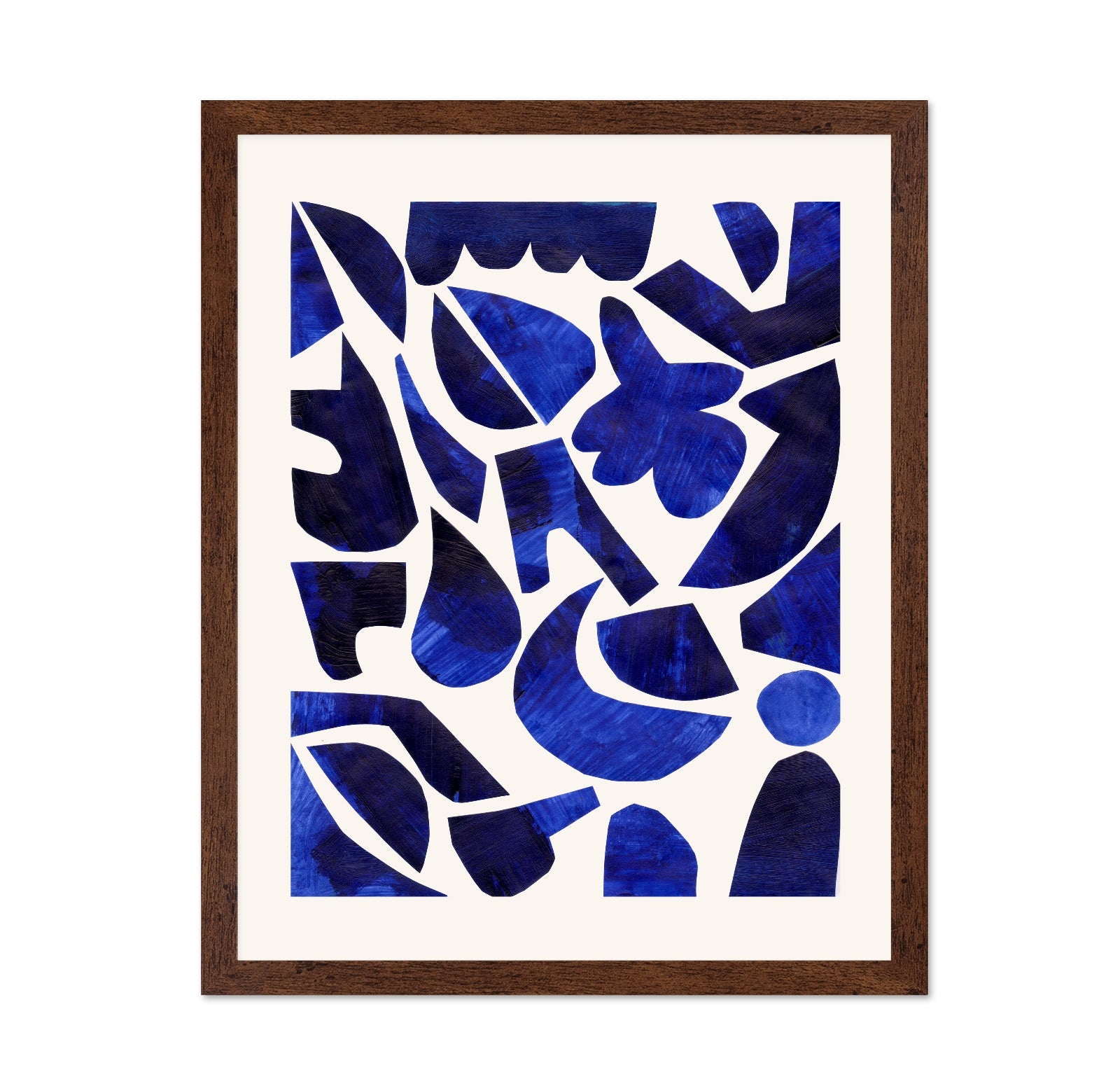 Blue Shape Mosaic