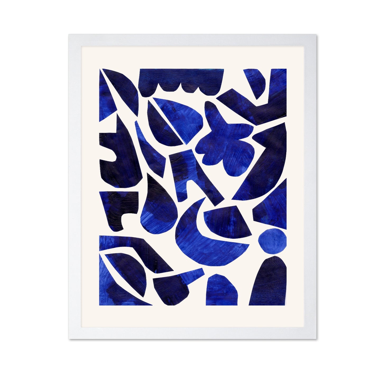 Blue Shape Mosaic