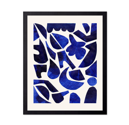 Blue Shape Mosaic