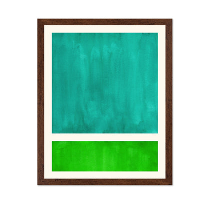 Teal Green Panels