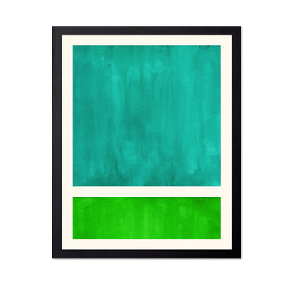Teal Green Panels