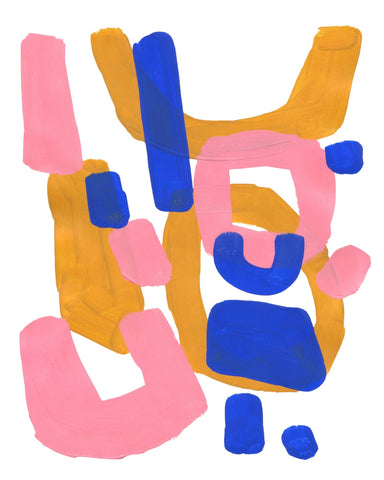 Bold Color Blocks No3