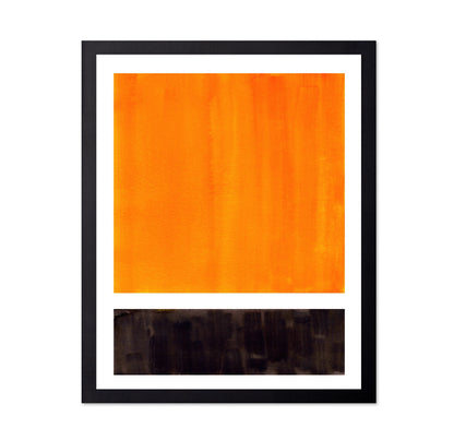 Warm Orange Dark Contrast