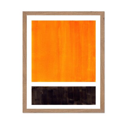 Warm Orange Dark Contrast