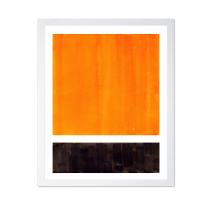 Warm Orange Dark Contrast