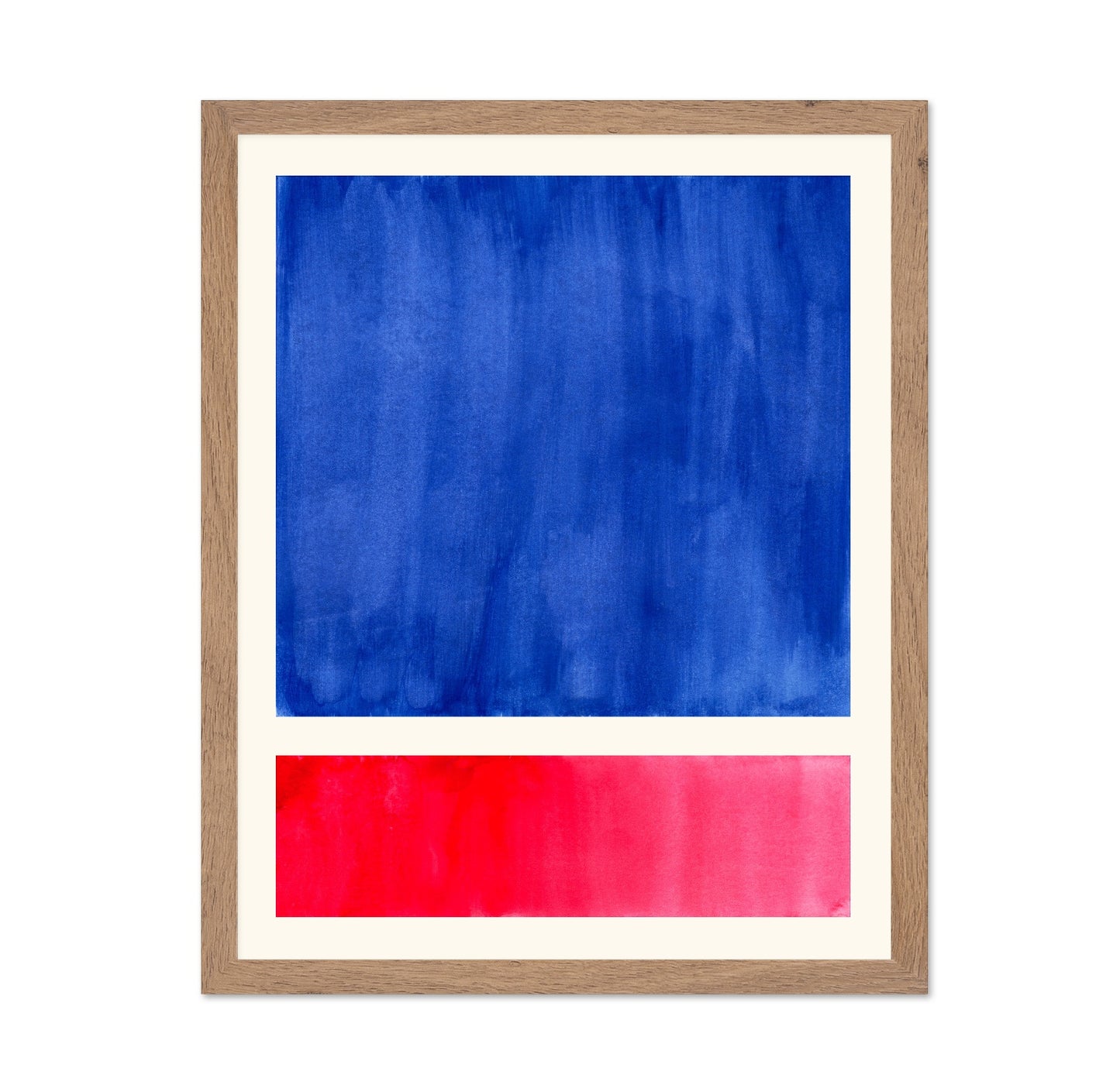 Blue Red Gradient Panels