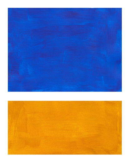 Blue And Gold Panels