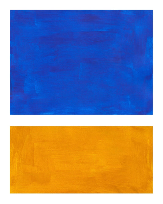 Blue And Gold Panels