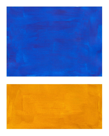 Blue And Gold Panels