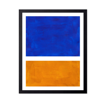 Blue And Gold Panels