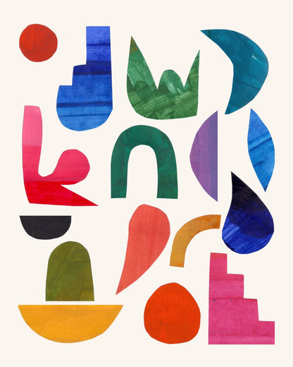 Color Shape Collage