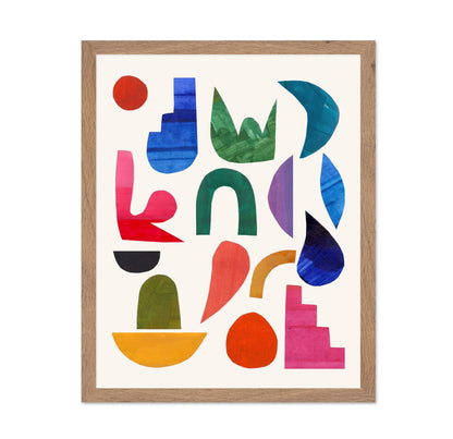 Color Shape Collage