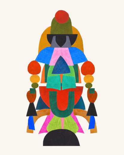 Abstract Figure Totem