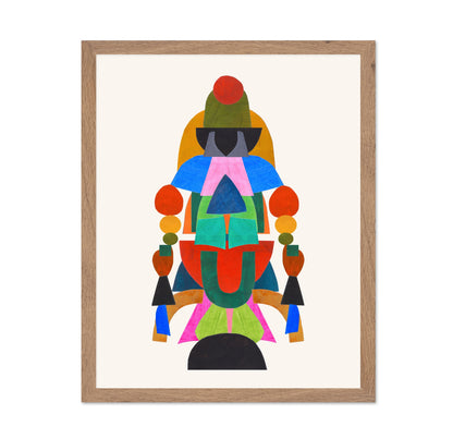 Abstract Figure Totem