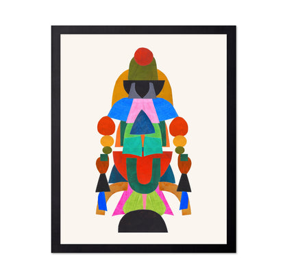 Abstract Figure Totem