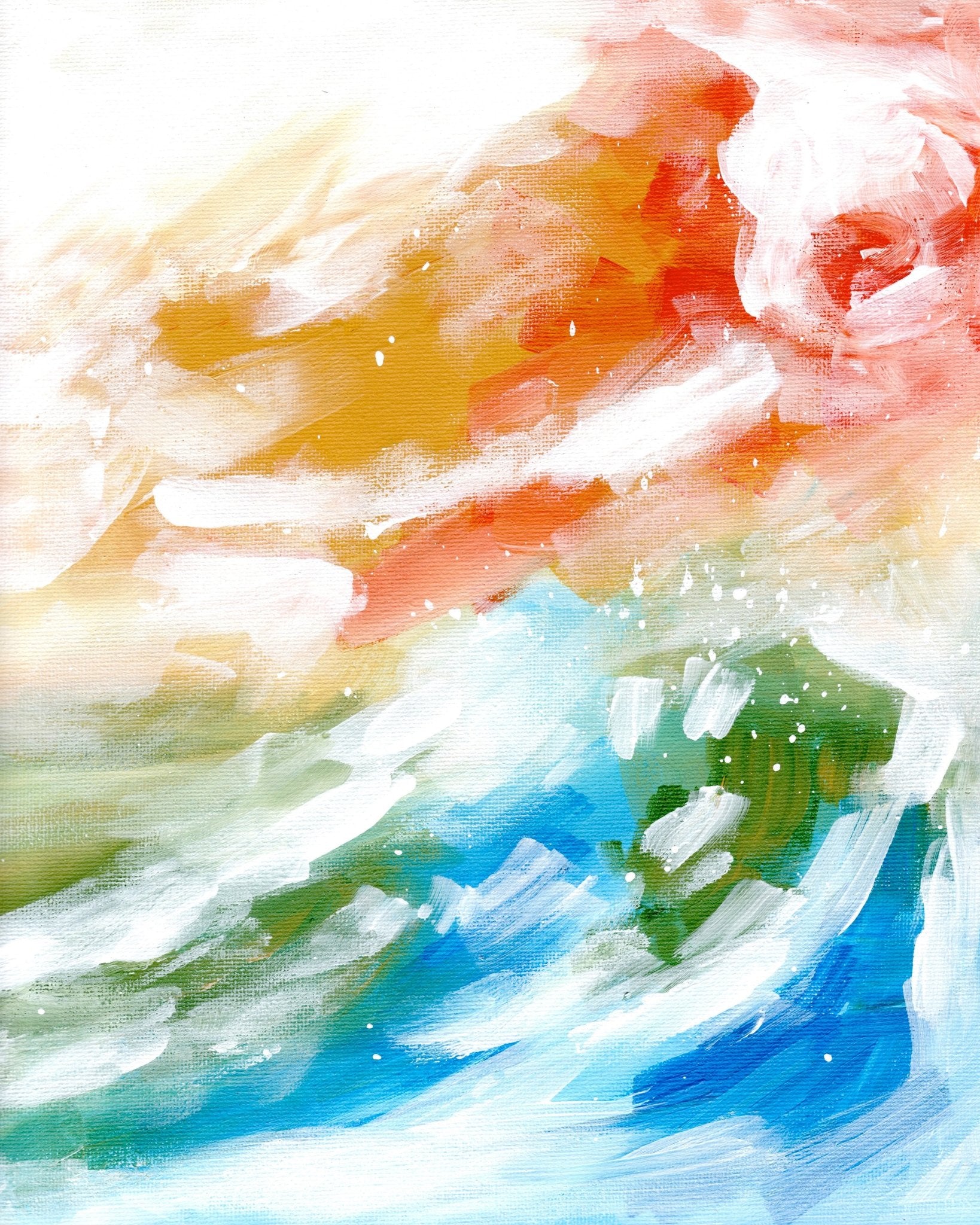 Color Splash Waves