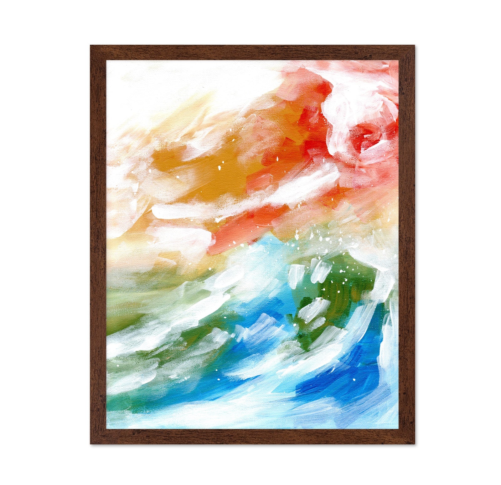 Color Splash Waves