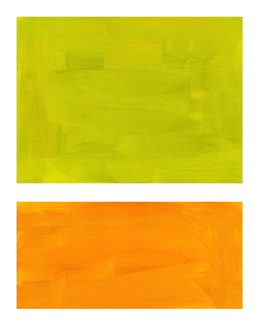 Lime Orange Gradient