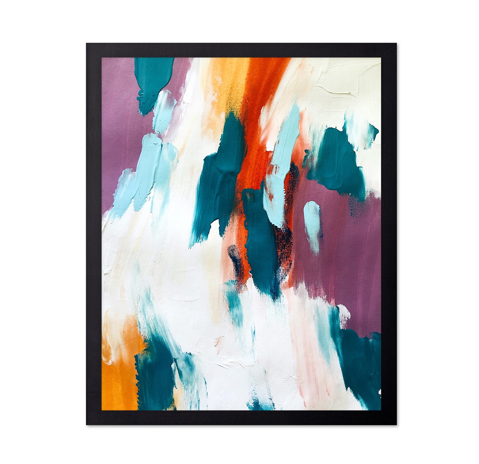 Teal Coral Flow