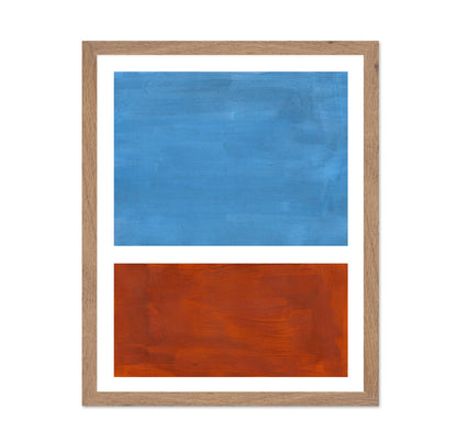 Blue Rust Contrast