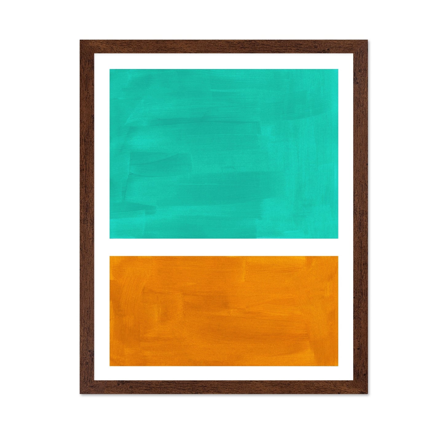 Teal Ochre Panels