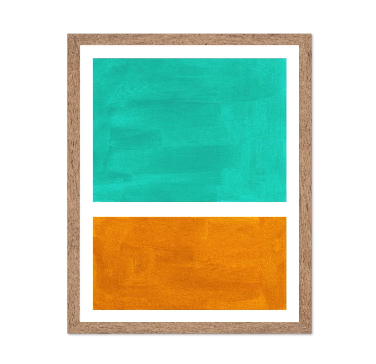 Teal Ochre Panels