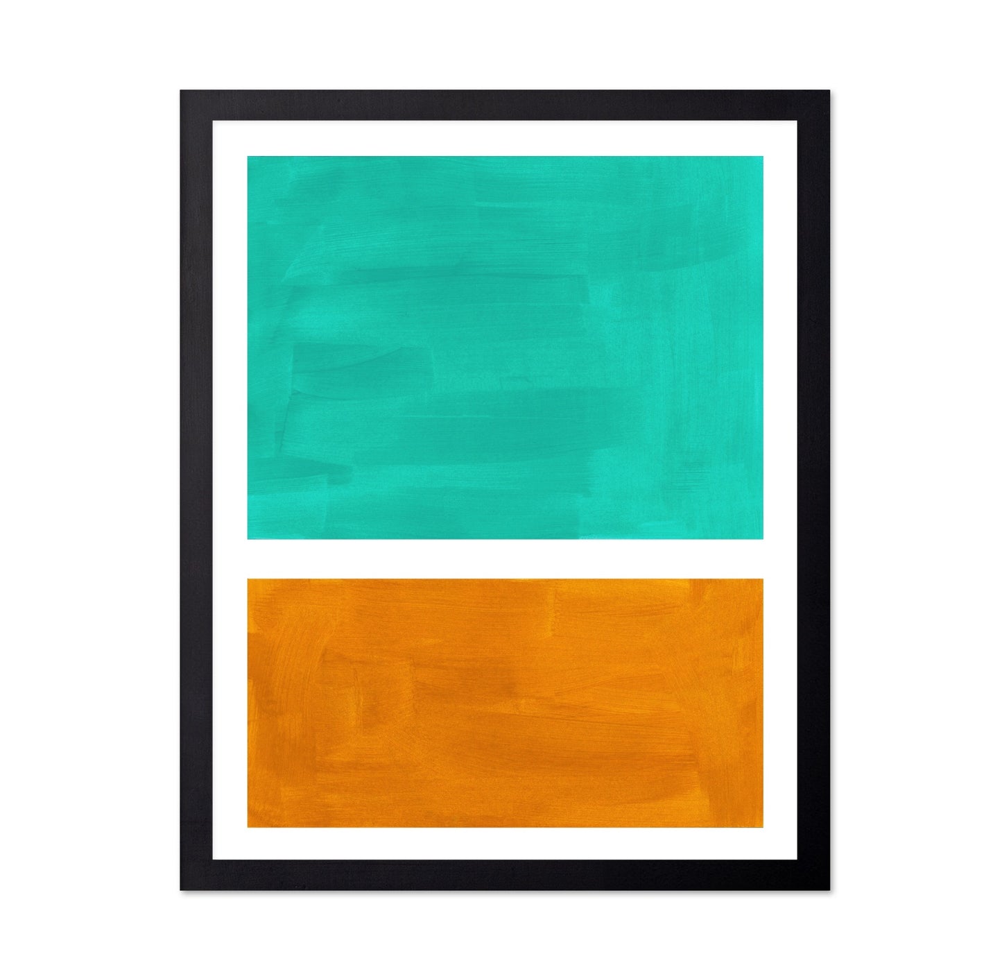 Teal Ochre Panels