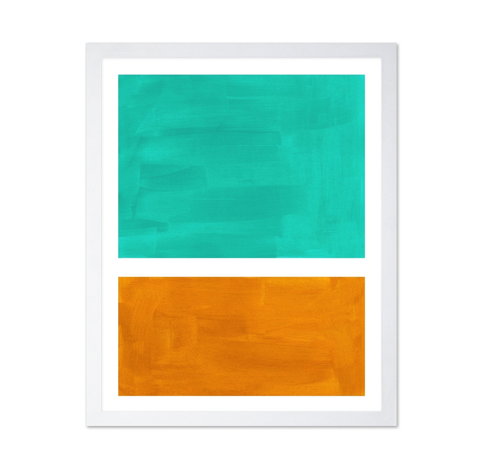 Teal Ochre Panels