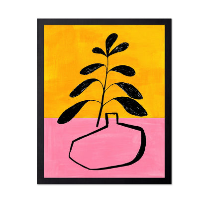 Bold Plant Silhouette
