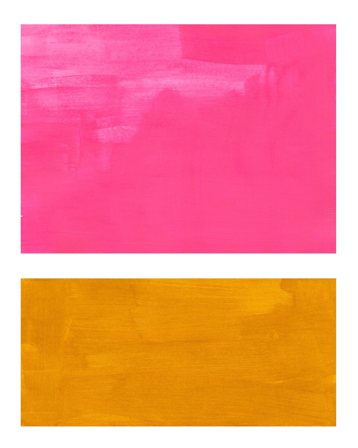 Pink Yellow Color Blocks