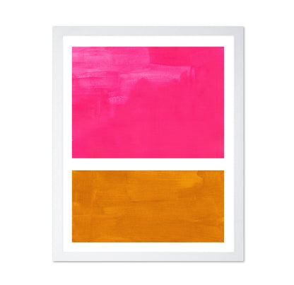 Pink Yellow Color Blocks
