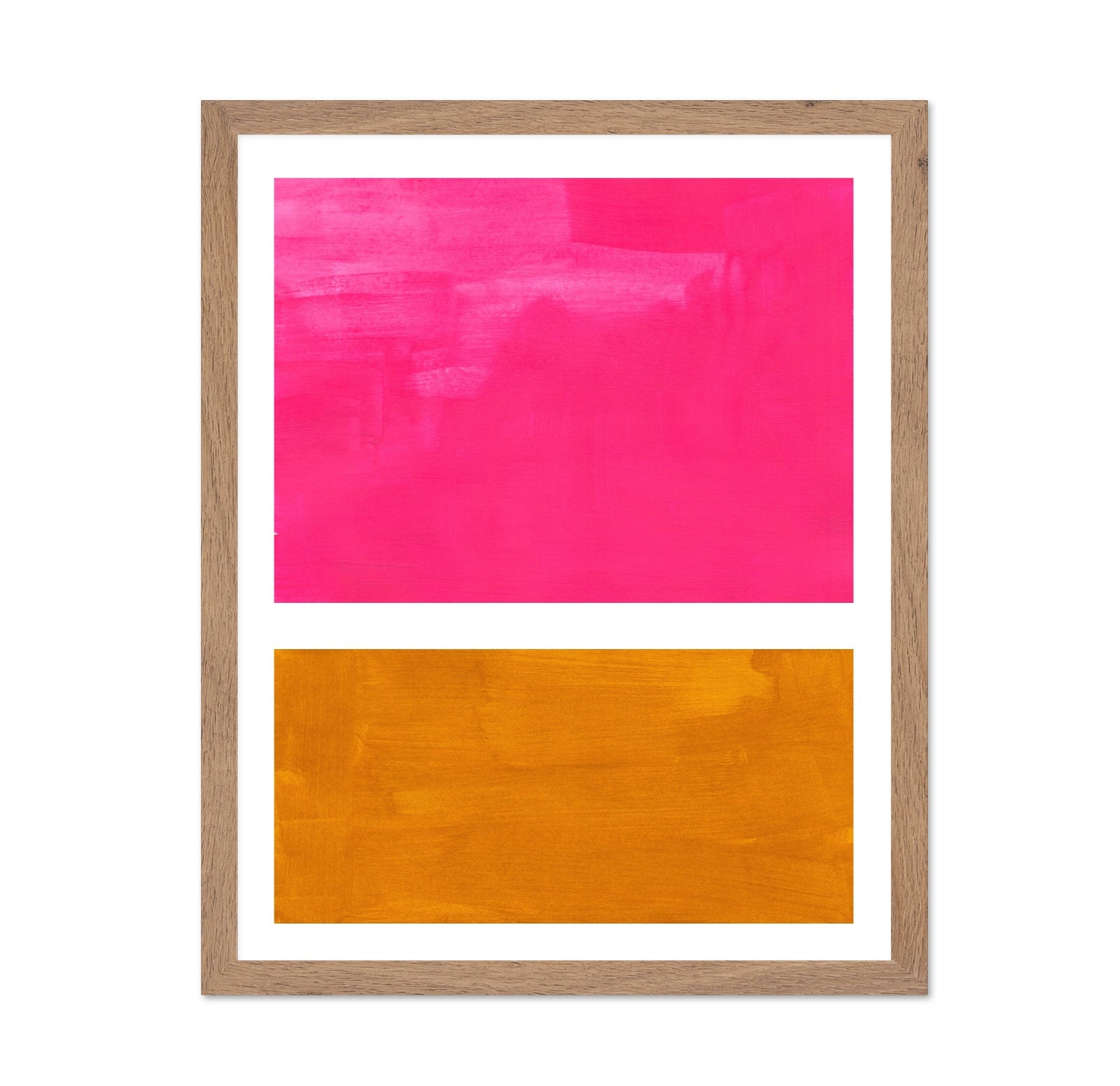 Pink Yellow Color Blocks