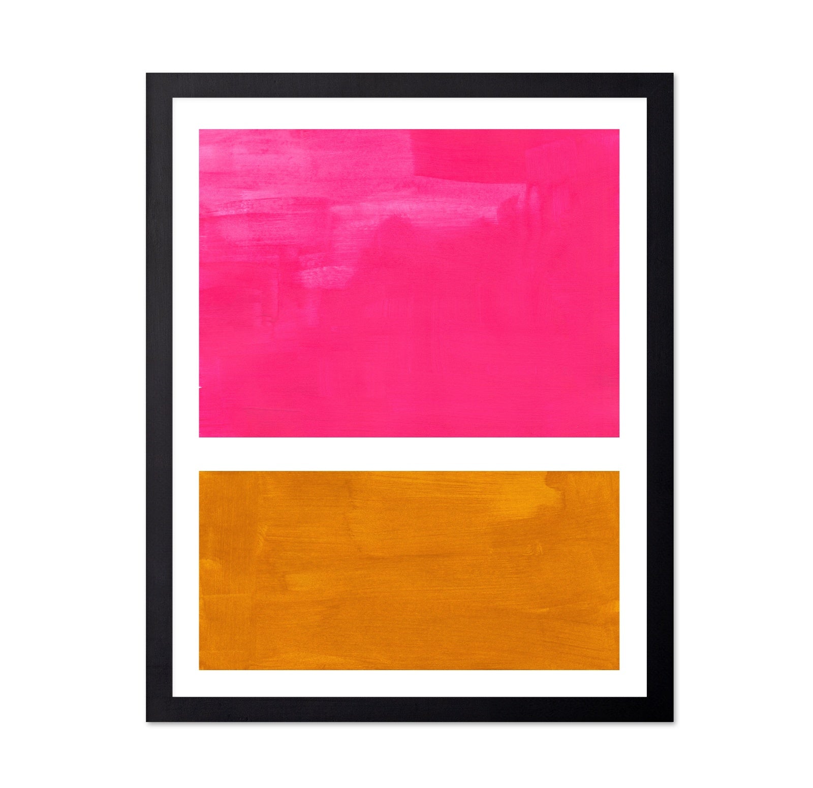 Pink Yellow Color Blocks