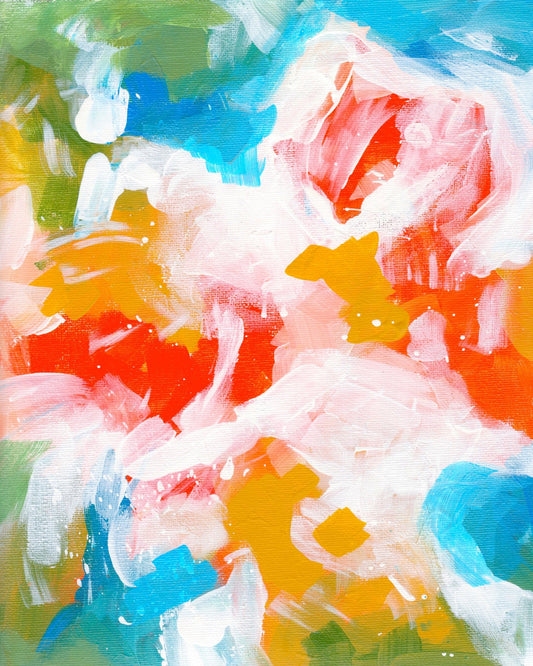Color Burst Abstract No3