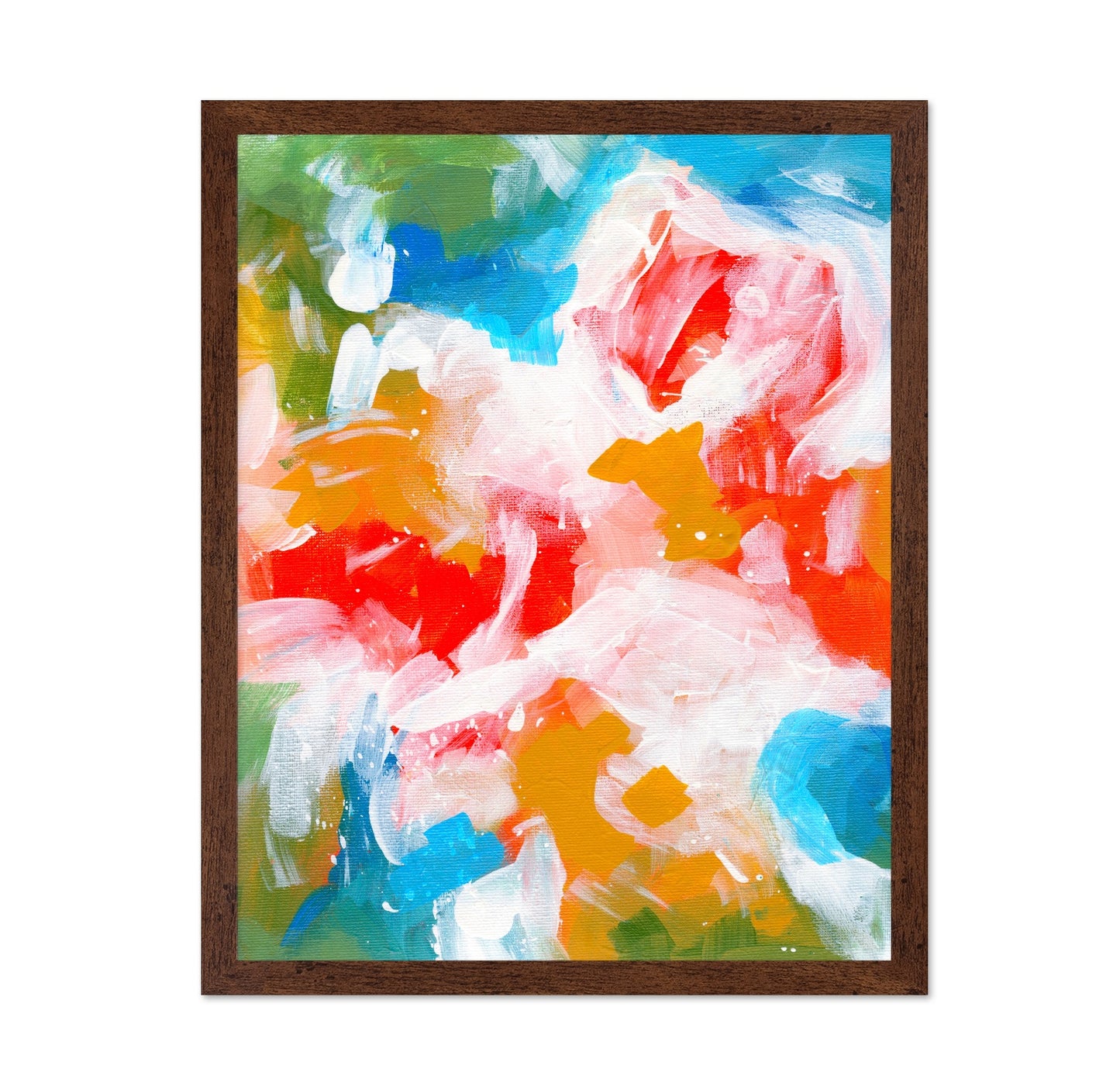 Color Burst Abstract No3