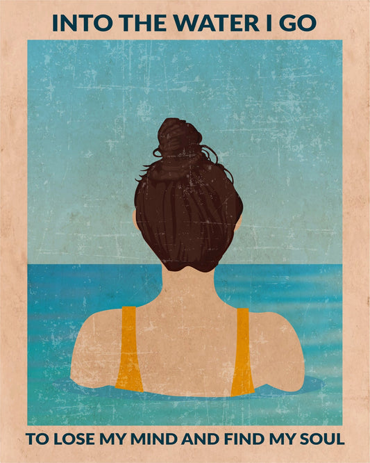 Water Quote Poster