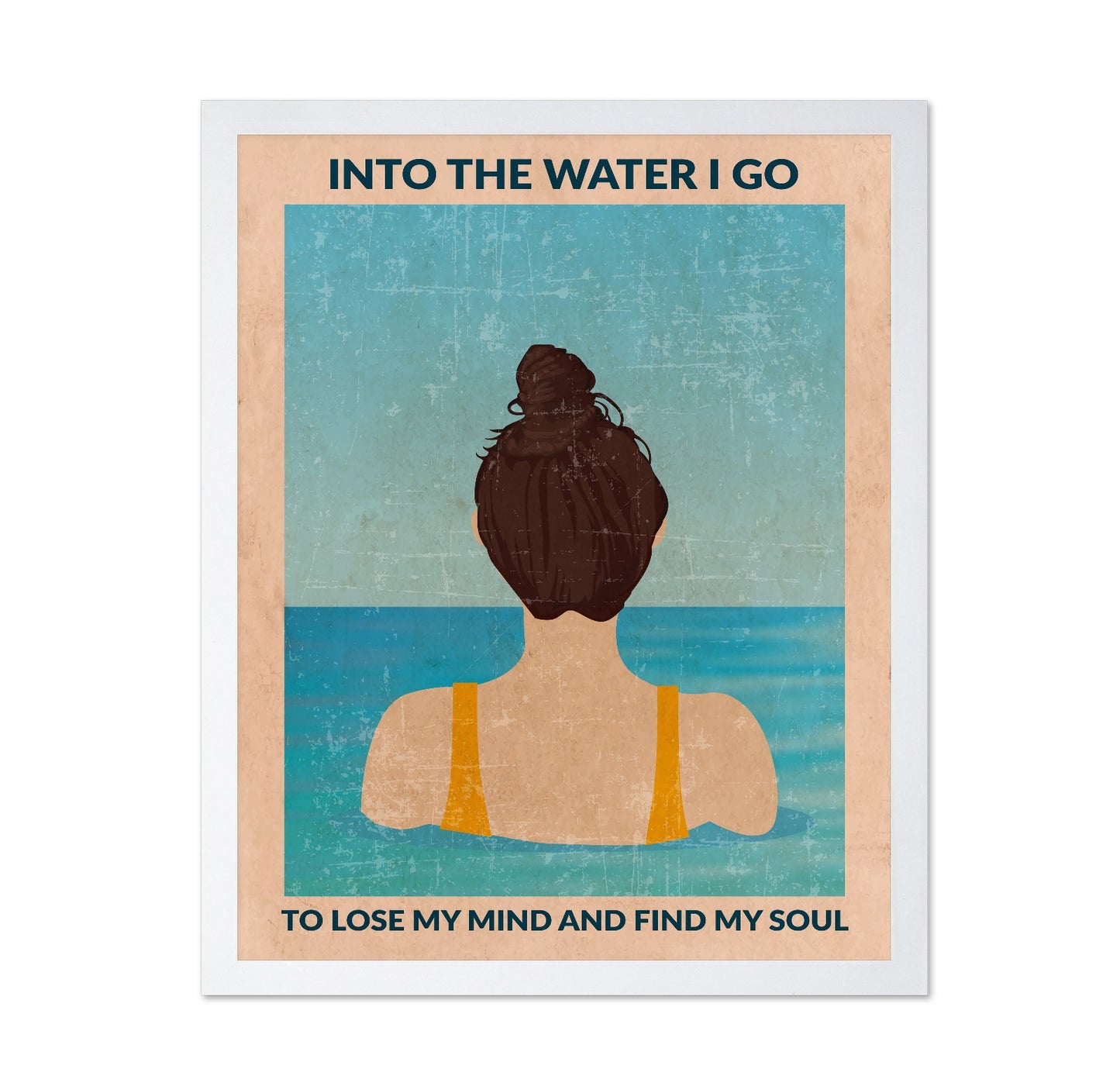 Water Quote Poster